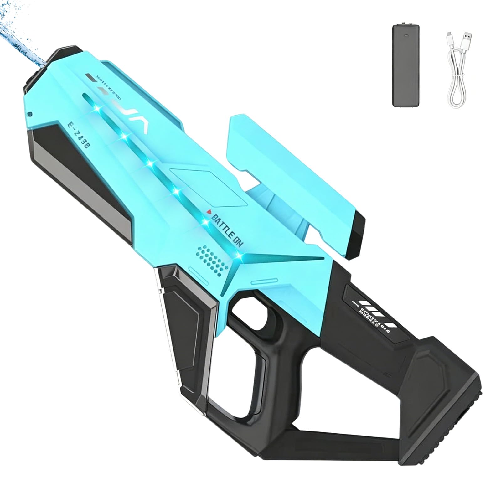 Pistolet à Eau électrique,Pistolet à Eau Portée,Pistolets à Eaus,Pistolets à Eaus Automatique,Automatique Pistoleti à Eaui,Pistoleti Eaui Electrique,Electric Water Gun,pour Adultes
