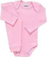 Kit 2 Peças Body Bebê + Calça Conjunto Pagão Mijão Infantil Canelado Antialergico