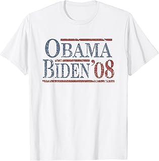 Distressed Barack Obama Joe Biden 2008 T-Shirt