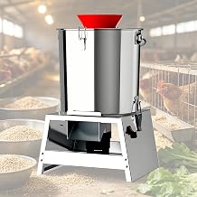 Pallet Feed Making Machine for Chicken, 200W Vegetable Slicer with Pure Copper Brushless Motor, 201 Stainless Steel Body, 50100 Kg/Hour, Ideal for Small Farms to Rapidly Shred Fodder