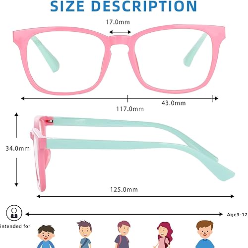 Miniatura 3 de CHEERS DEVICES Paquete de 10 gafas de bloqueo de luz azul para mujeres, hombres, niños, adolescentes, niños, niñas, adultos, gafas de computadora