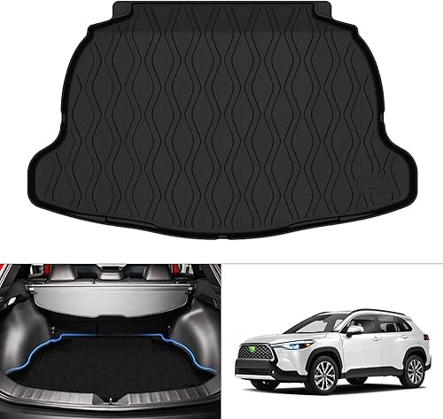 Vista 101 de KUST Tapete de maletero personalizado para Toyota GR Supra 2020-2024 2025, accesorios de carga para todo tipo de clima, tapete de suelo de maletero