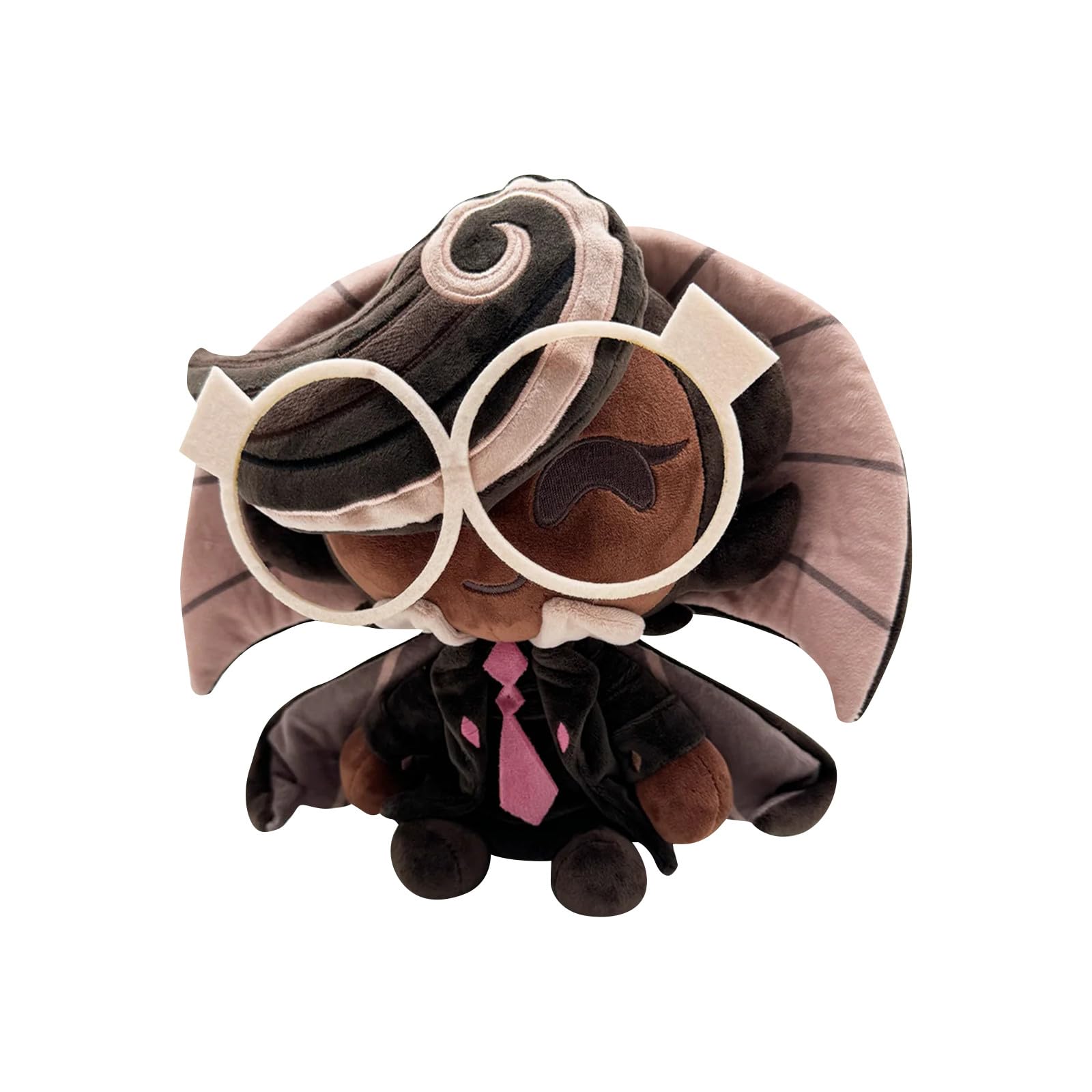 XYYYHTL Cookie Run Kingdom Plush Shadow Milk Cookie Pillow Plush Toys Stuffed Figure Pillow for Room Decor Video Game Fans Easter Halloween Christmas Birthday Present for Kids Adults