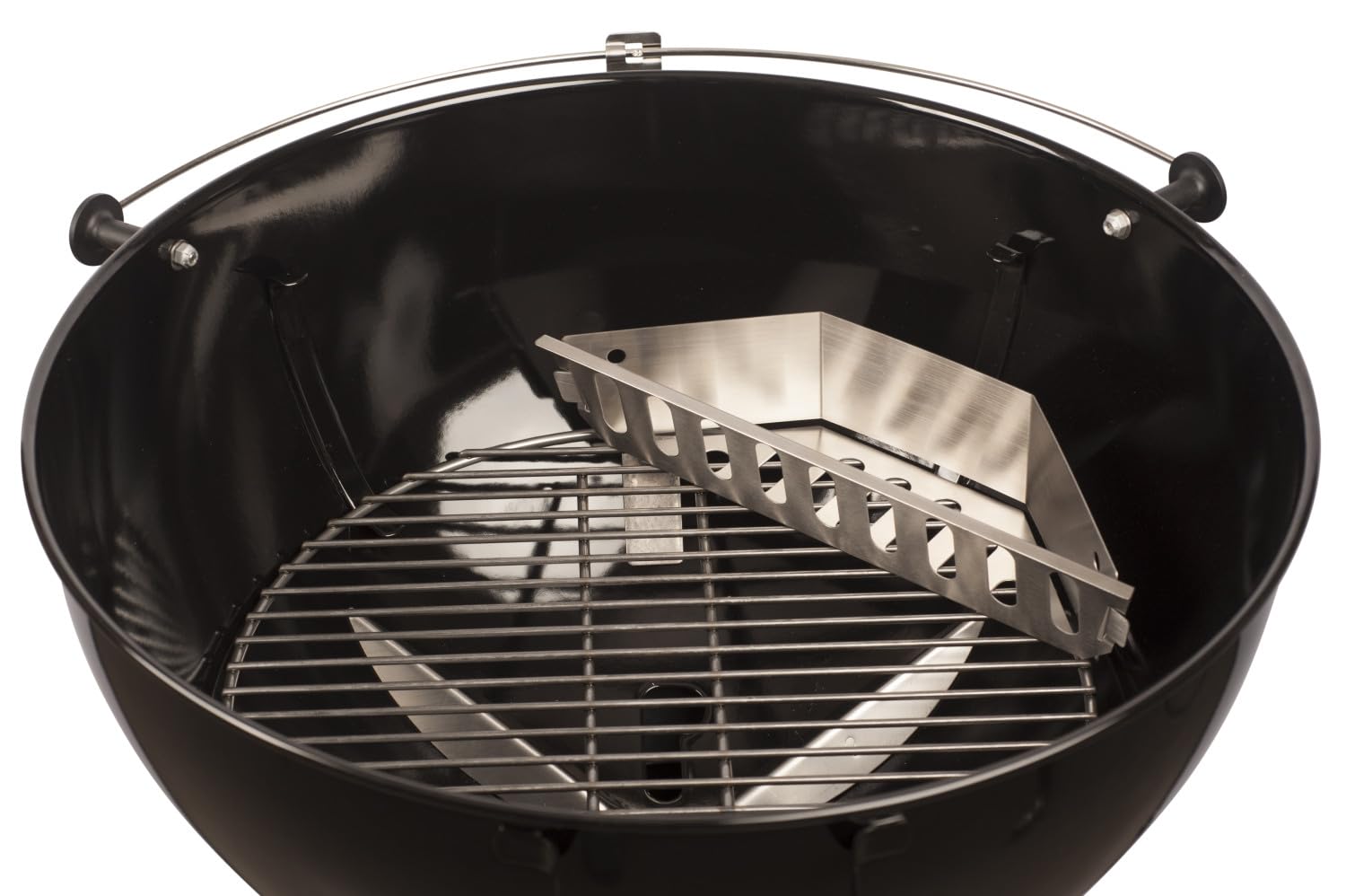 Weber JX Holzkohlekörbe aus Edelstahl 2 Stück Brikettkörbe kompatibel Kugelgrill One-Touch Performer Master Touch