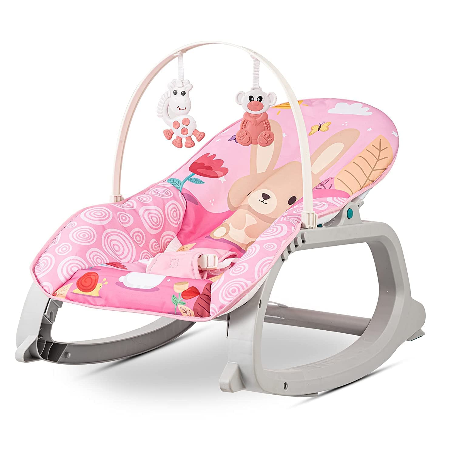 GoodLuck Baybee Premium Newborn to Toddler Rockers for BabiesPortable Baby Rocker Cum Reclining