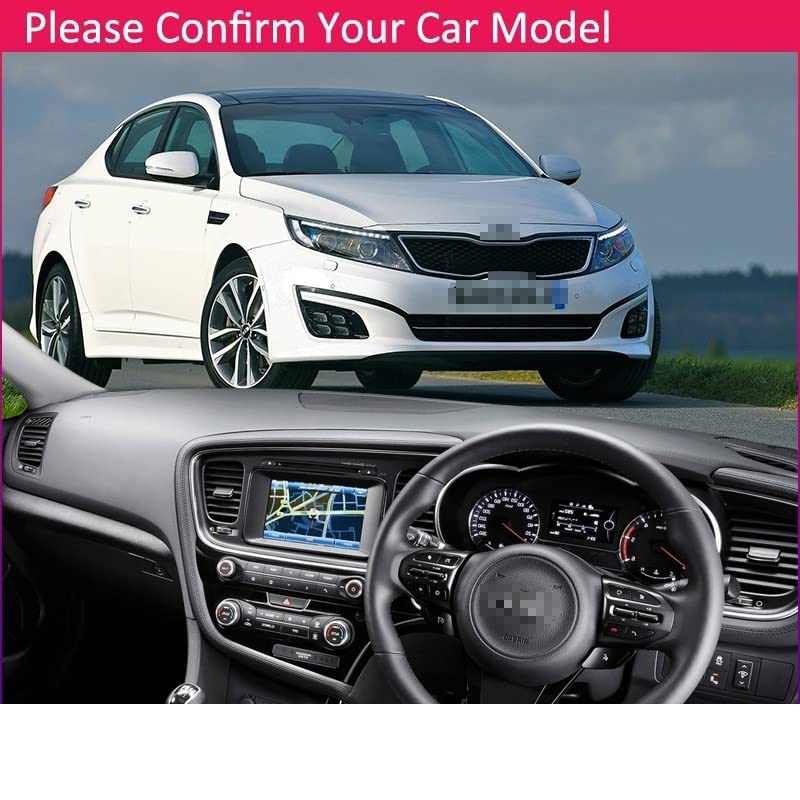 Cubierta de tablero KIA Optima 2011-2014 para evitar reflejos y grietas 3