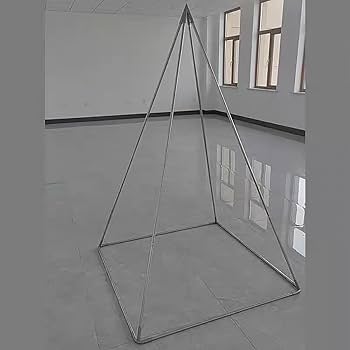 Amazon.co.jp: FXNFXLA 瞑想用の大型銅製ピラミッド、ベッドにフィット