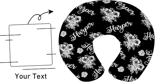 Miniatura 86 de Funda de almohada de lactancia para bebé, fundas suaves de lactancia con nombre, funda de almohada de lactancia materna para alimentación