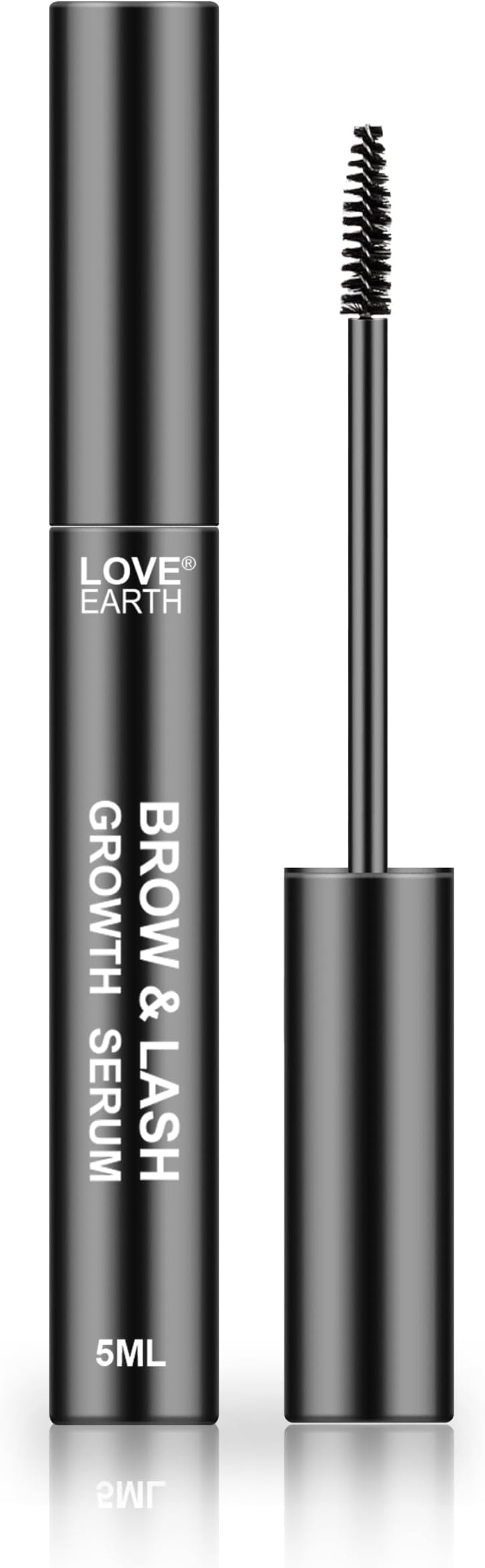 Organic Eyelash Growth Serum Enriched With Pure Organic & Natural Essential Oils For Eyelashes & Eyebrows