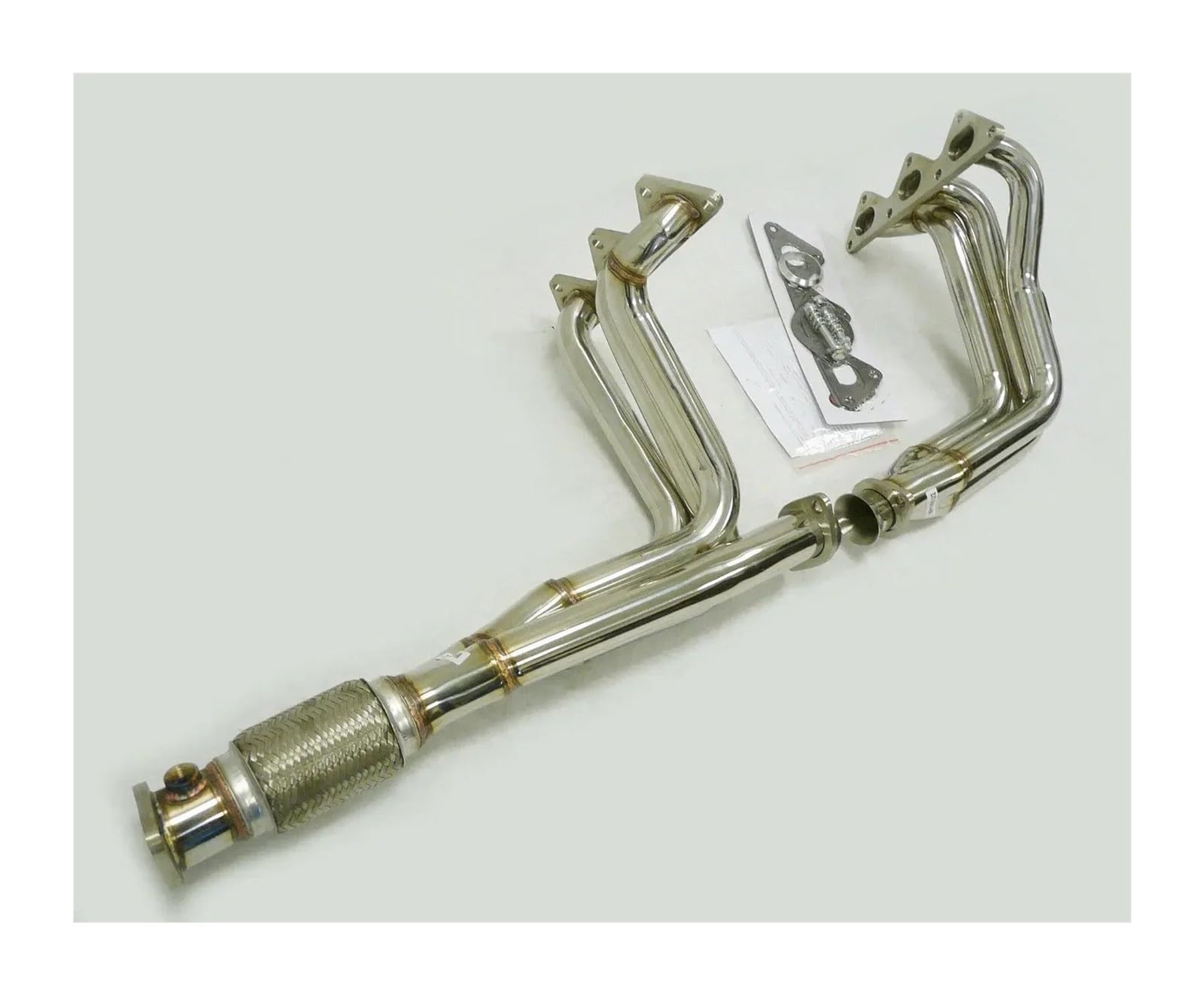 Terminale Scarico Auto Per il 1991-1999 Per Mitsubishi 3000GT Per Stealth Per DOHC V6 Testata di scarico in acciaio Punta Silenziatore