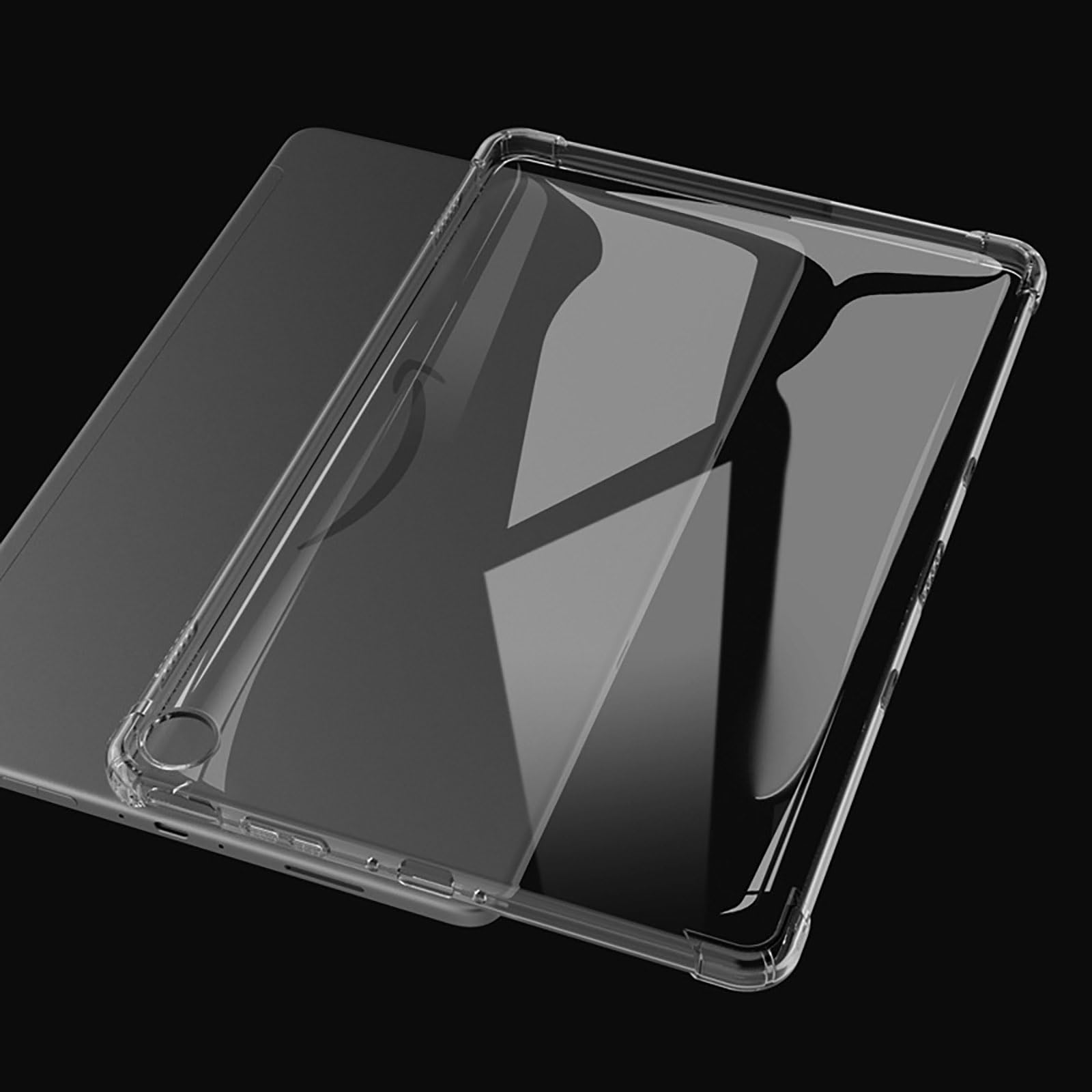 ALLUPS Custodia antiurto per airbag trasparente ovale per iPhone 11 12 13 Pro Max 14 X Xs Max Xr 7 8 6s Plus Cover morbida per protezione obiettivo, trasparente, per iPhone 7 8