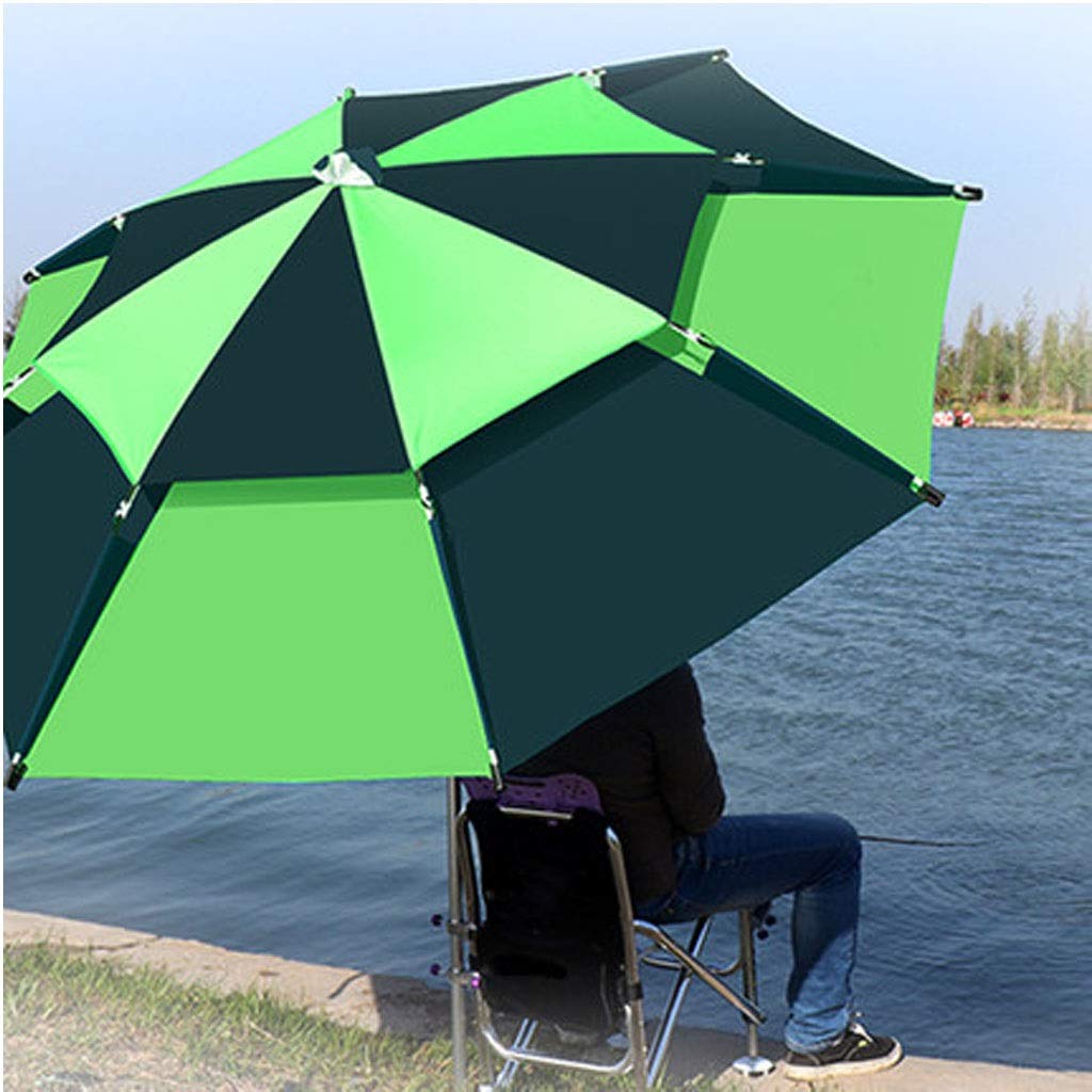 Parasole Parasol wędkarski / 2.2 / Uniwersalny/Sunscreen/Rain/Gruby/Parasol Fish/Fishing/Parasol/Przekładnia wędkarska/Trzy składanie/parasol wędkarski/Duży parasol wędkarski