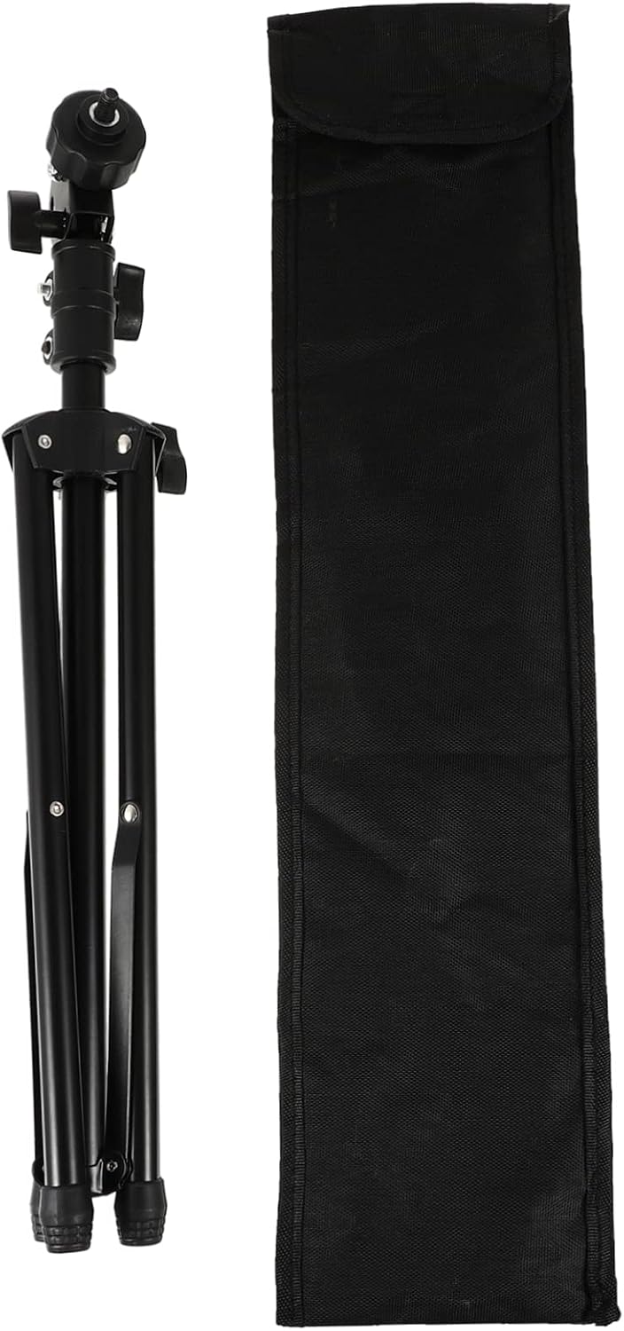 ibasenice Snare Drum Rack Adjustable Height Tripod Drum Stand for Rack Holder and and Accessories Black