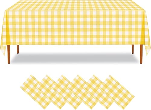 Miniatura 71 de Paquete de 4 manteles de plástico verde salvia, 54 x 108 pulgadas, desechables, impermeables, rectangulares para mesa, para boda de novia, fiesta de