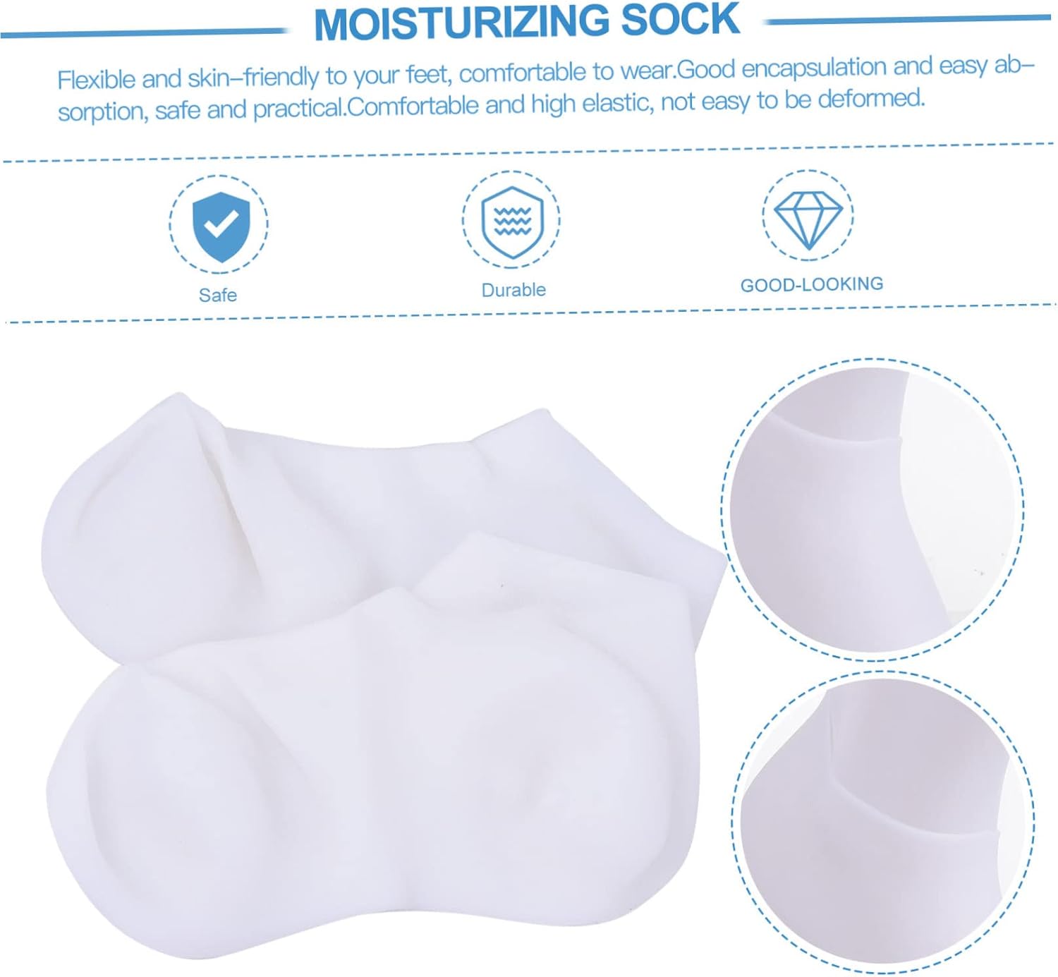 Moisturizing Foot Care Socks for Women Callus Remover Socks Fluffy Material Dry Cracked Rough Skin Treatment