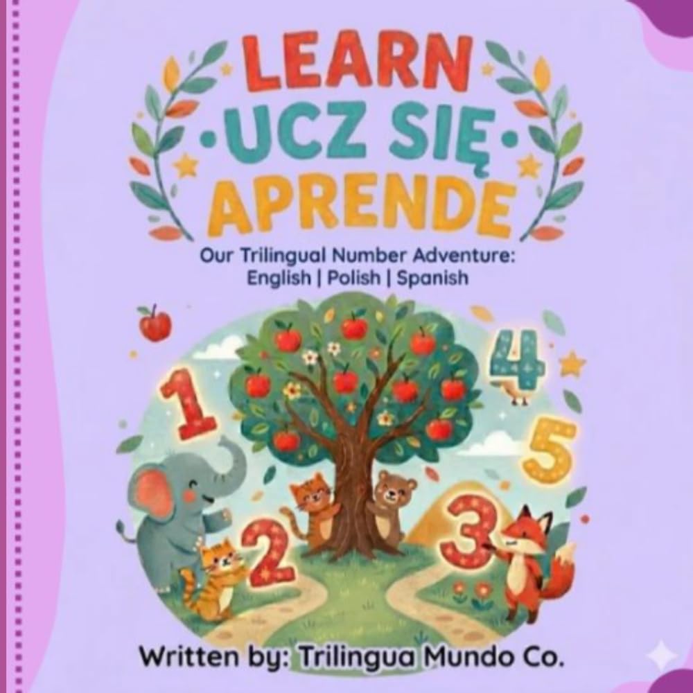 Learn-Ucz sie- Aprende: Our Trilingual Number Adventure: English, Polish, Spanish (The Trilingual Rhythm Collection)