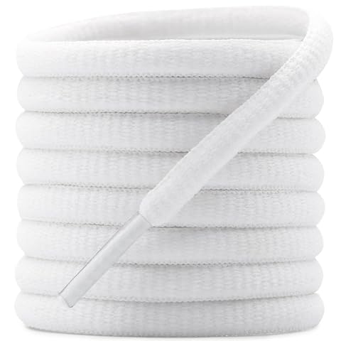 DELELE 2Pair Oval Shoes laces 42 Colors Half Round 1 4 Athletic ShoeLaces for Sport Running Shoes Shoe