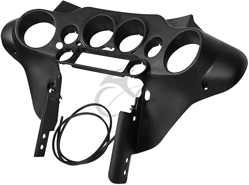 Miniatura 3 de TCT-MT - Funda para panel de mandos de motocicleta, color negro, alas de murciélago, panel de 8 pulgadas