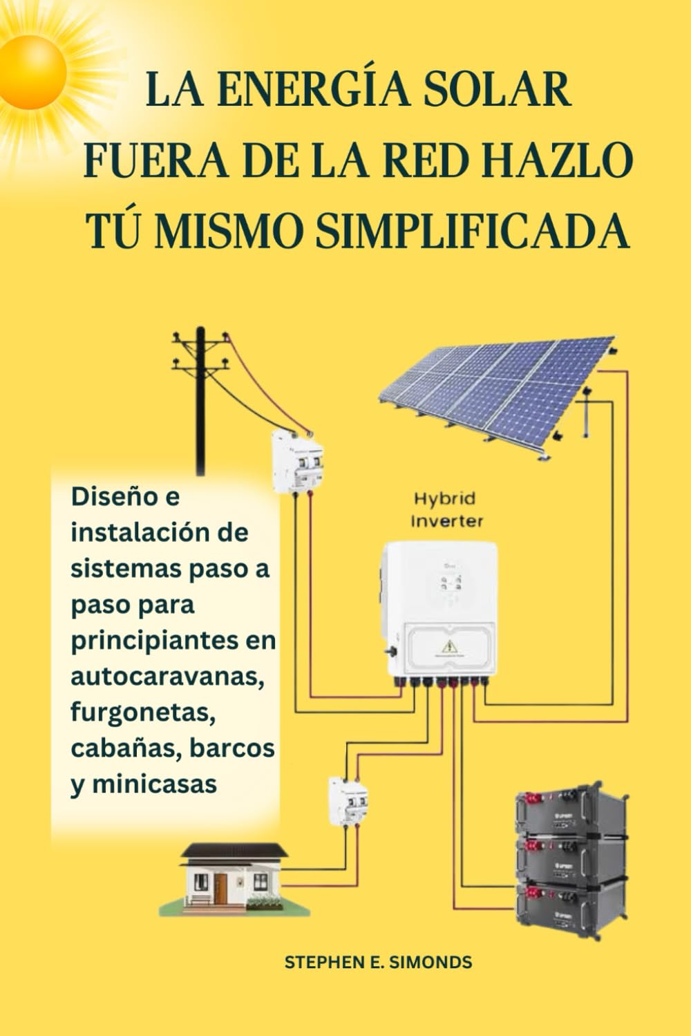 LA ENERGÍA SOLAR FUERA DE LA RED HAZLO TÚ MISMO SIMPLIFICADA: Diseño e instalación de sistemas paso a paso para principiantes en autocaravanas, … cabañas, barcos y minicasas (Spanish Edition)