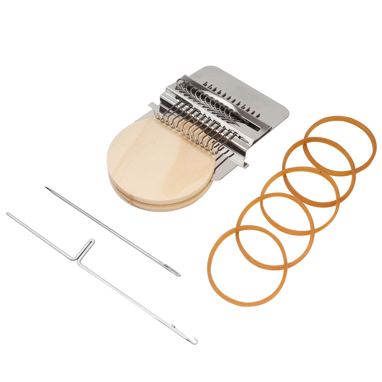Speedweave Darning Loom, Ayasee kleine weefgetouwset voor beginners voor het herstellen van jeans, reparatiegaten, doe-het-zelf op kleding sokken (14 haken Speedweave Darning Loom, Ayasee kleine weefgetouwset voor beginners voor het herstellen van jeans, reparatiegaten, doe-het-zelf op kleding sokken (14 haken