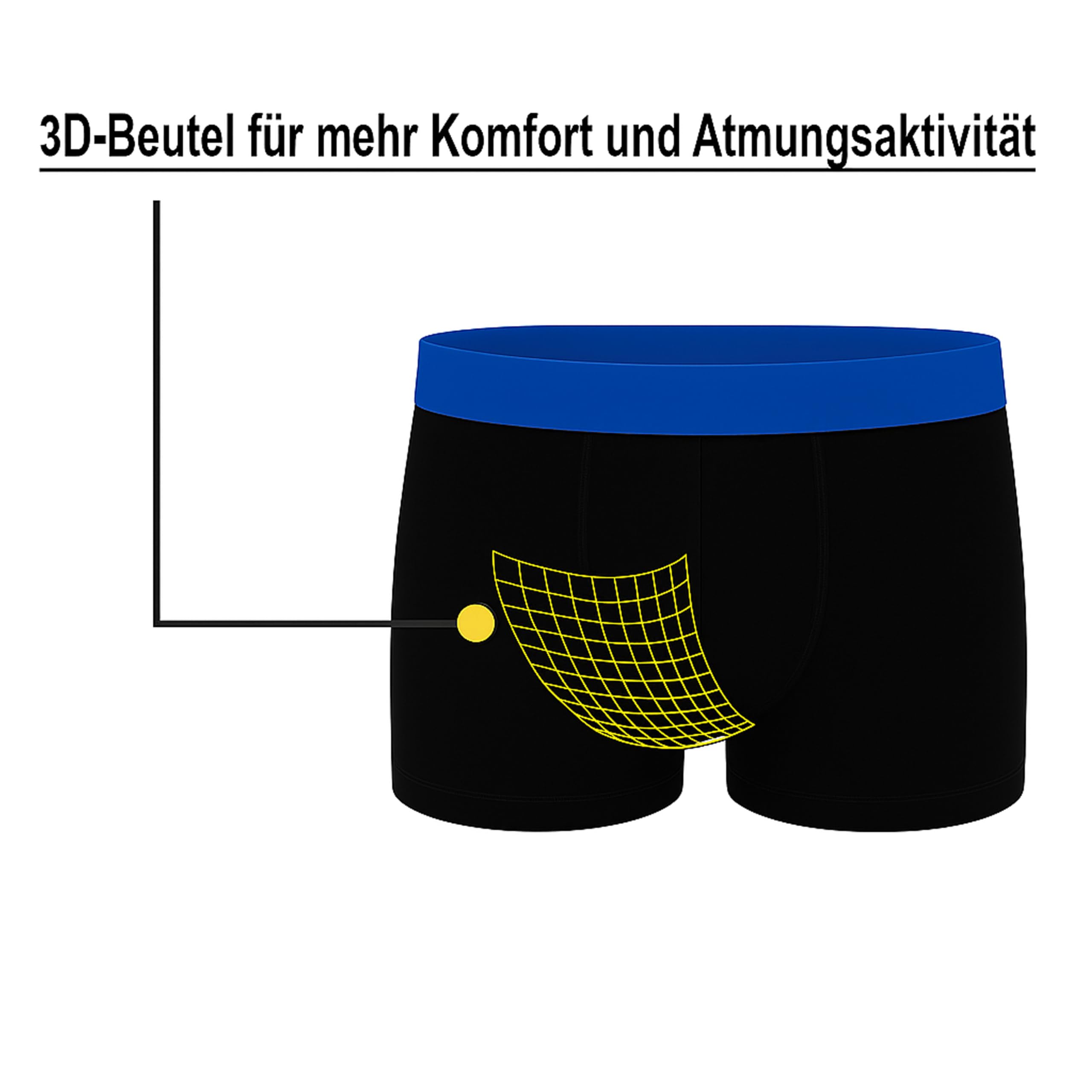 MRCC 6er Pack Jungen Boxer Shorts Briefs Boxershorts Unterwäsche Unterhosen Mikrofaser Retro Pants Schlüpfer 10010