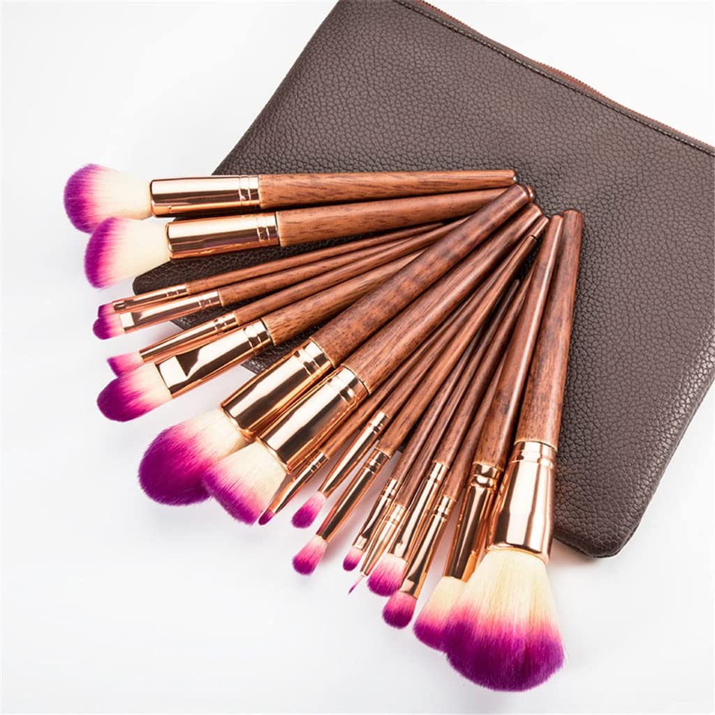 Professionelles 17-teiliges Make-up-Pinsel-Set für Lippen, Puder, Augen-Make-up-Pinsel, komplettes Set, Kosmetik-Schönheitswerkzeug, Mischpinsel