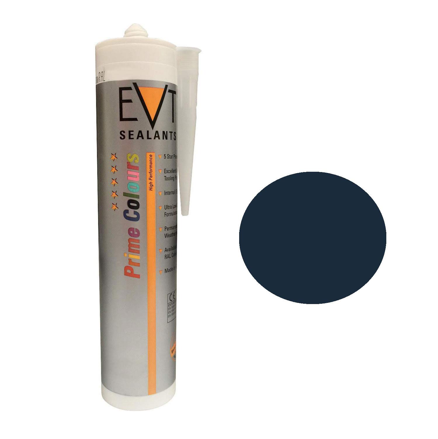 EVT Prime Colour - Silicone (RAL Coloured Silicones) (RAL 5011 Steel Blue)