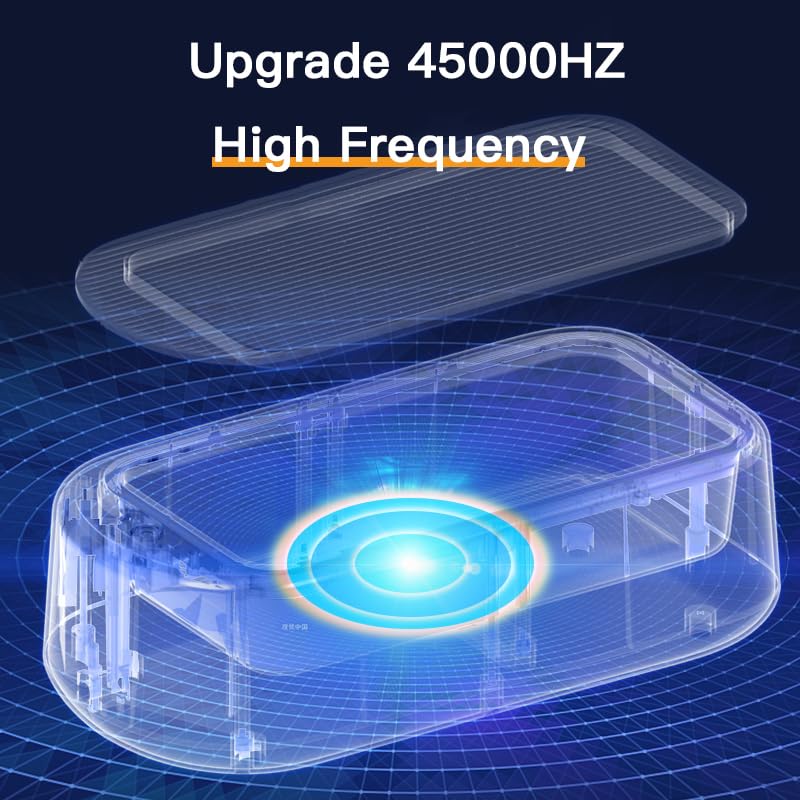 Miniatura 4 de Ultrasonic Jewelry Cleaner Machine,40W 640ML Ultrasonic Jewelry and Eye Glasses Cleaner,Portable Household Ultrasonic Cleaner Machine for Cleaning