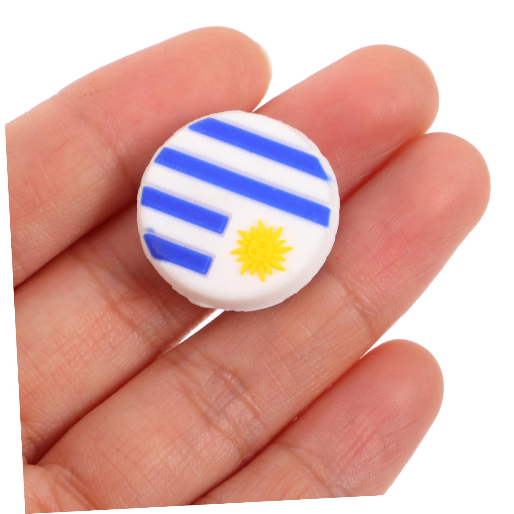 Toddmomy Ammortizzatore Tennis Silicone con Design Uruguaiana Assorbimento per Racchette Tennis E Facile Trasportare E Conservare