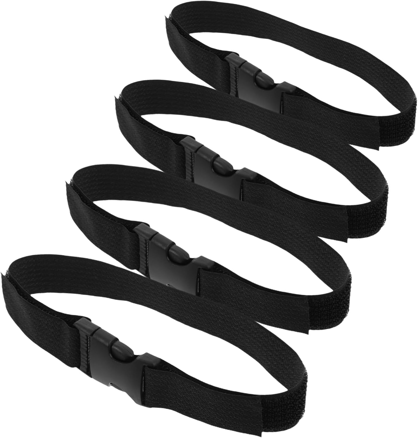Toddmomy 4pcs Adjustable Child Safety Straps for Cabinets Baby Proof Kitchen Furniture Locks Easy Installation No Drilling Secure for Boys and Girls