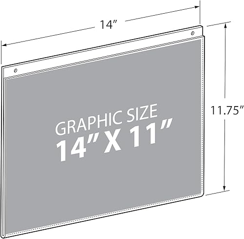 Vista 40 de Azar 162722 - Marco en U de pared de 5 pulgadas de ancho por 7 pulgadas de alto, 10