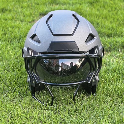 Image of Football Helmet Visor Anti-Fog Scratch Resistant Used for Axiom Helmets for Youth & Adult