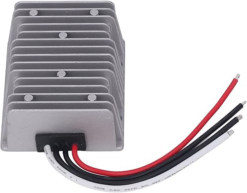 Miniatura 8 de Fydun 48V to 24V Car Power Converter Regulator, DC 35V to 60V Converter DC 24V 20A 480W IP68 Waterproof Car Power Supply Module