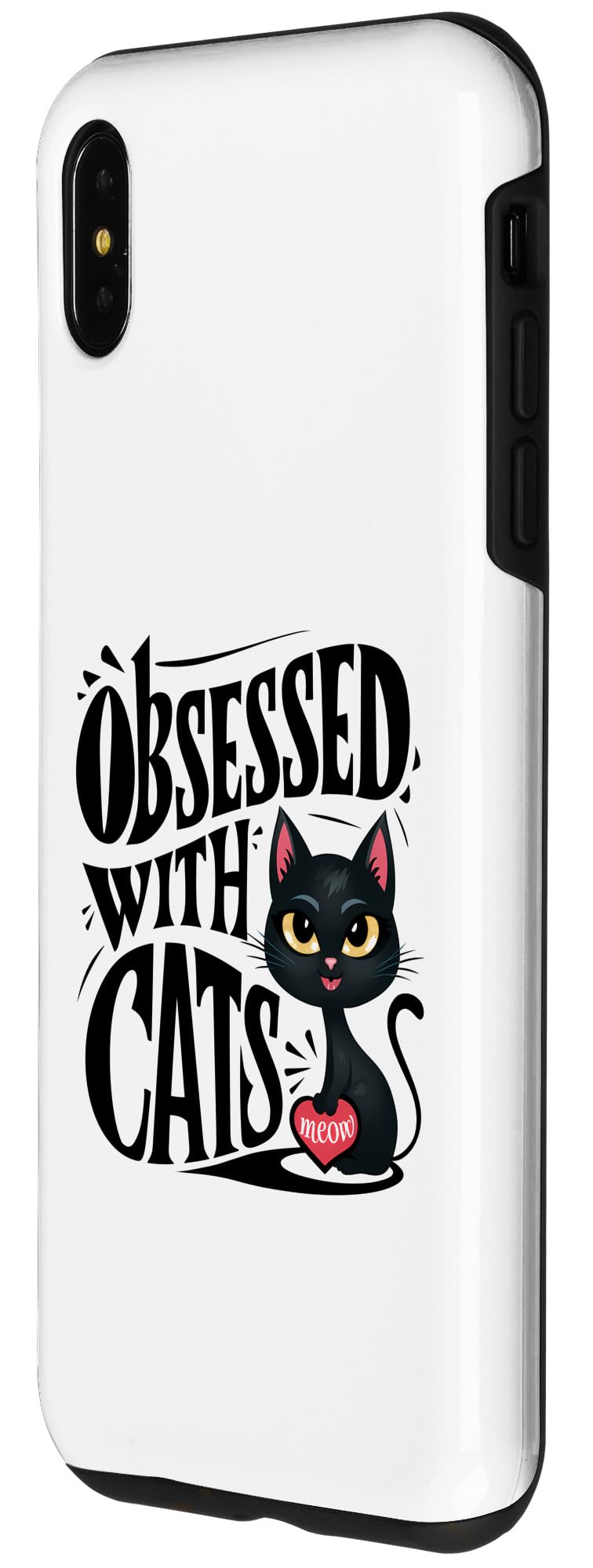 iPhone XS Max Obsessed With Cats - Cat Case - Image 2