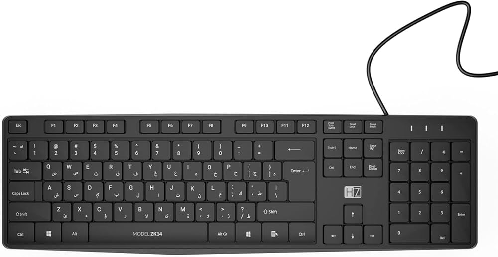 （Simple） Amazon.in: Buy HEATZ Slim Wired 104 Keys Keyboard with UV