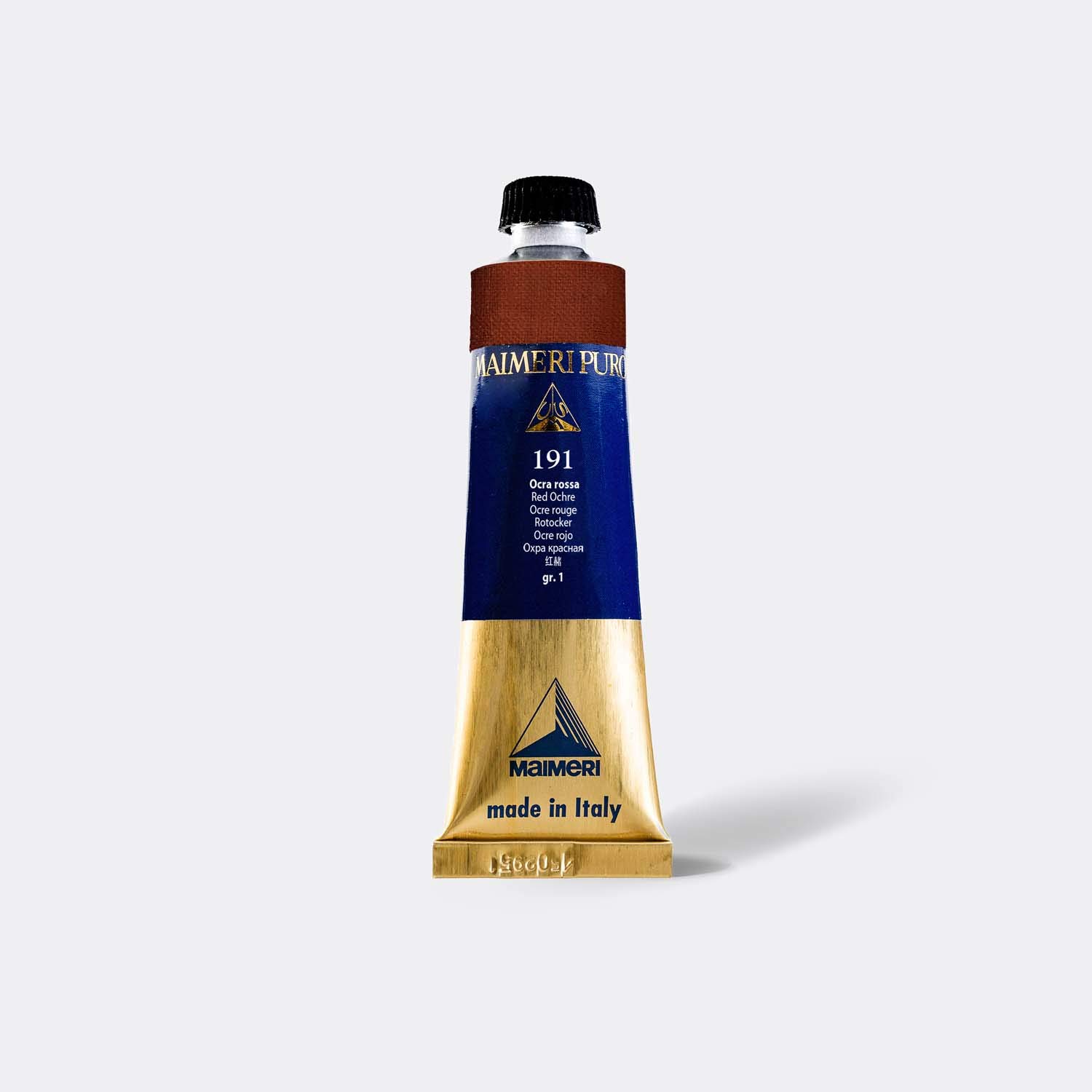 Maimeri POLYCOLOR 140 ml, Feine Vinylfarbe, Farbton Sandelrot