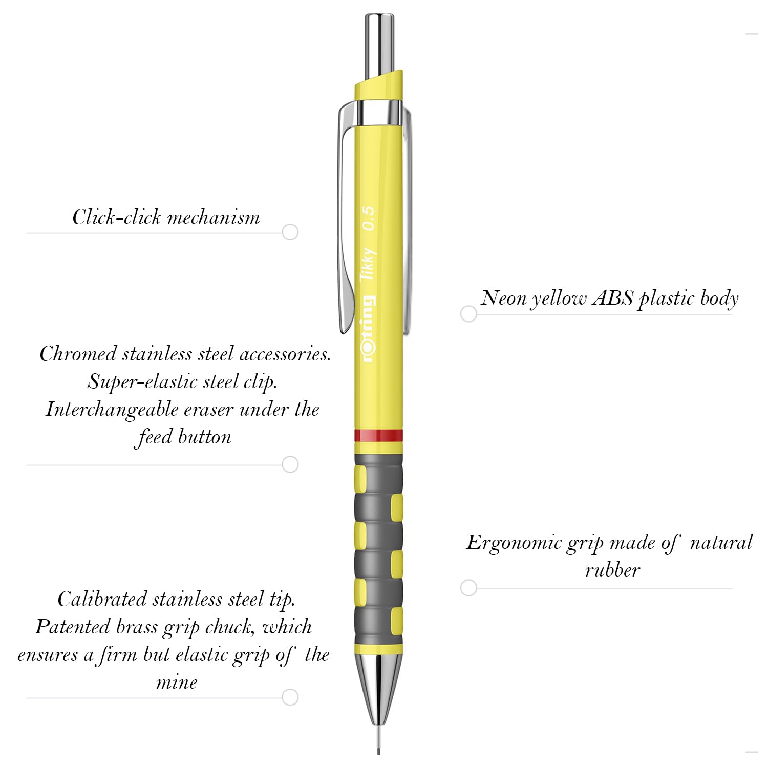 rotring Tikky シャープペンシル イエロー-キャノンixy 200 中古