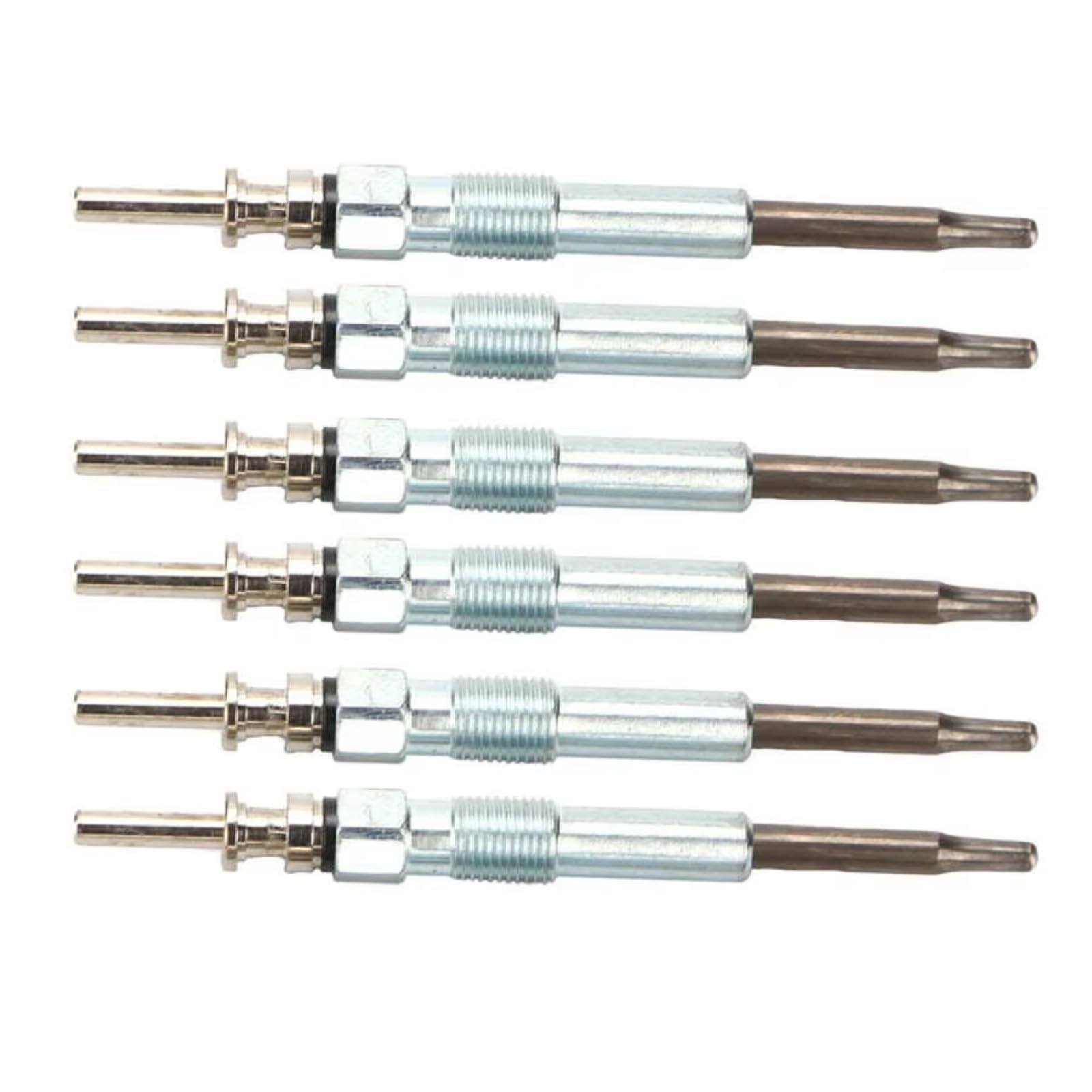 Auto di Candeletta Compatibile Con E60 E61 E63 E64 E65 E66 E67 Serie 5 6 7 2002-2010 Candelette Di Preriscaldamento Riscaldatore Diesel 0250402002 12237786869(6pcs)