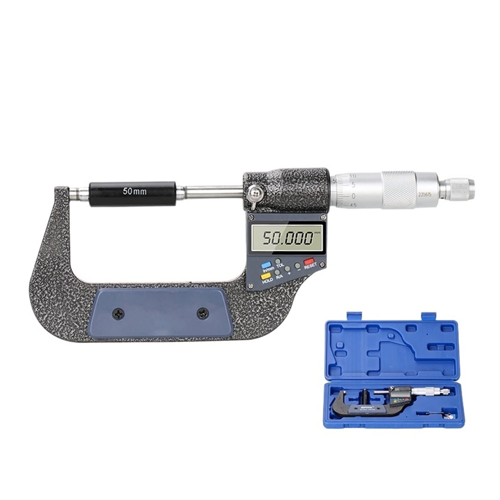 Dokładność mikrometrów 0.001mm 0-25/50/75 100mm Mikrometr zewnętrzny Elektroniczny Cyfrowy Caliper Miernik Narzędzie,Wysoka precyzja(0-25mm)