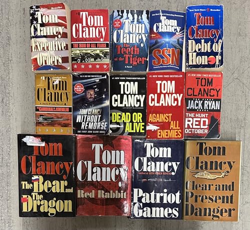 Jack Ryan Tom Clancy 12 Book Set