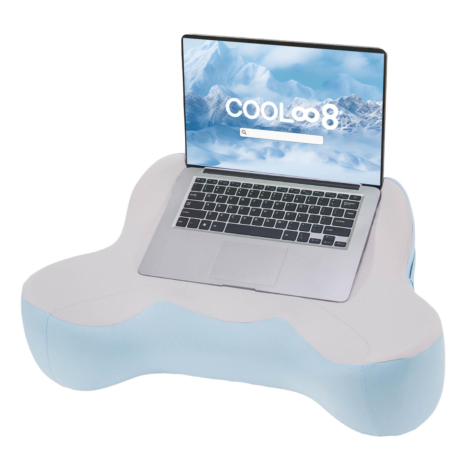 Reading Pillow, Lap Desk, Soft Laptop Pillow for Lap, Portable Desk, Gaming Pillow for Bed, Couch, Car