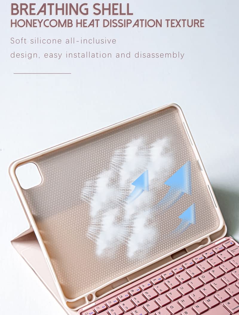 Amazon.com: QYiiD Touchpad Keyboard Case for Galaxy Tab S7 FE/S7