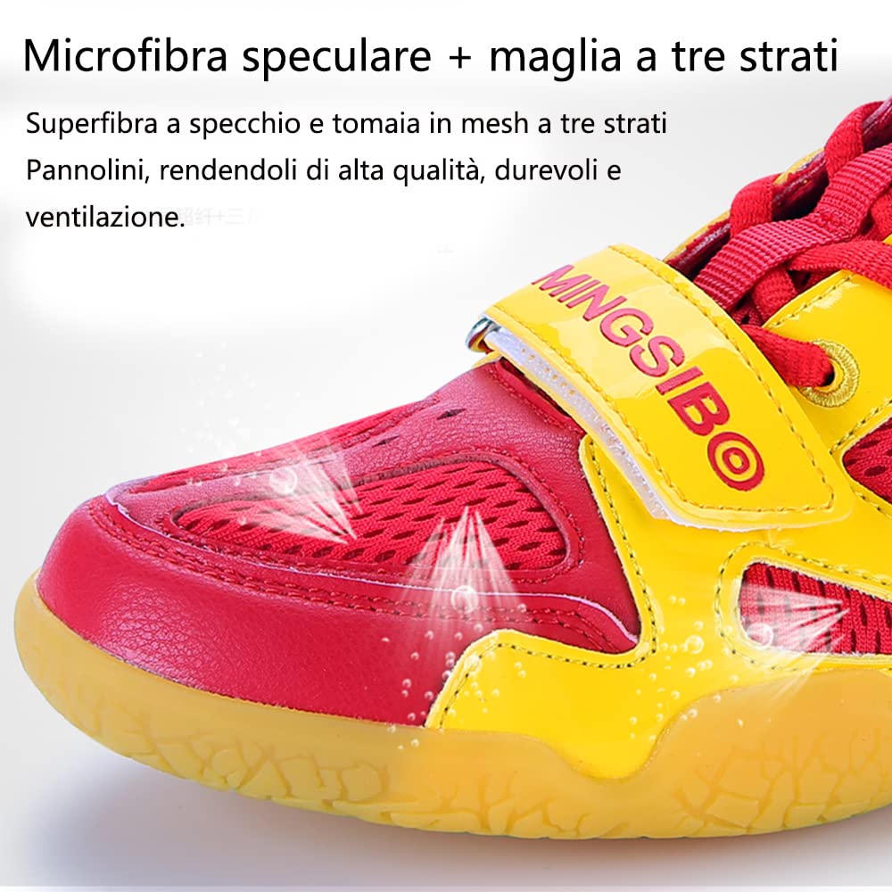 Unisex Scarpe da Boxe Uomini Donna Squat Scarpe da Wrestling Giovanili Muay Thai Taekwondo Boxe Scarpe da Allenamento Marziale Scarpe Sportive Traspirante Grande 46 47