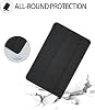 Funda para Teclast P30/P30T Tablet 10 Pulgadas, Funda de Cuero PU y TPU con Soporte, Ultraligera y Delgada, Funda con Soporte, Negro 3