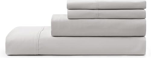 UGG Juego de sábanas refrescantes de lujo de 4 piezas con bolsillos profundos y 2 fundas de almohada, hipoalergénicas, lavables a máquina, suaves y