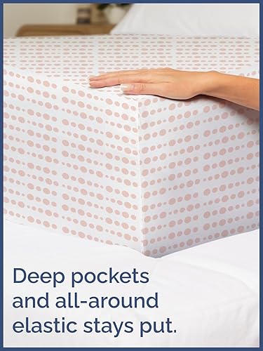 Miniatura 6 de Juego de sábanas de lunares para niñas, tamaño individual, sábanas divertidas para camas individuales, bonitas sábanas para niñas pequeñas y