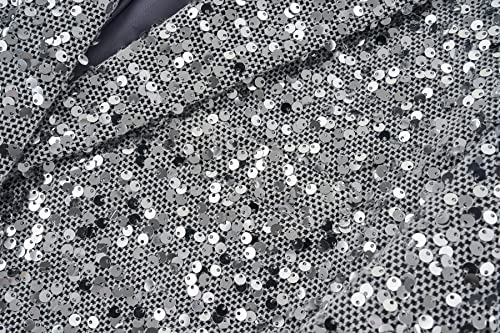 MOGU Mens Sequin Blazer Slim Fit Shiny Gold Silver Dress Suit Jacket Tuxedo Sport Coats for Prom Party Dinner3