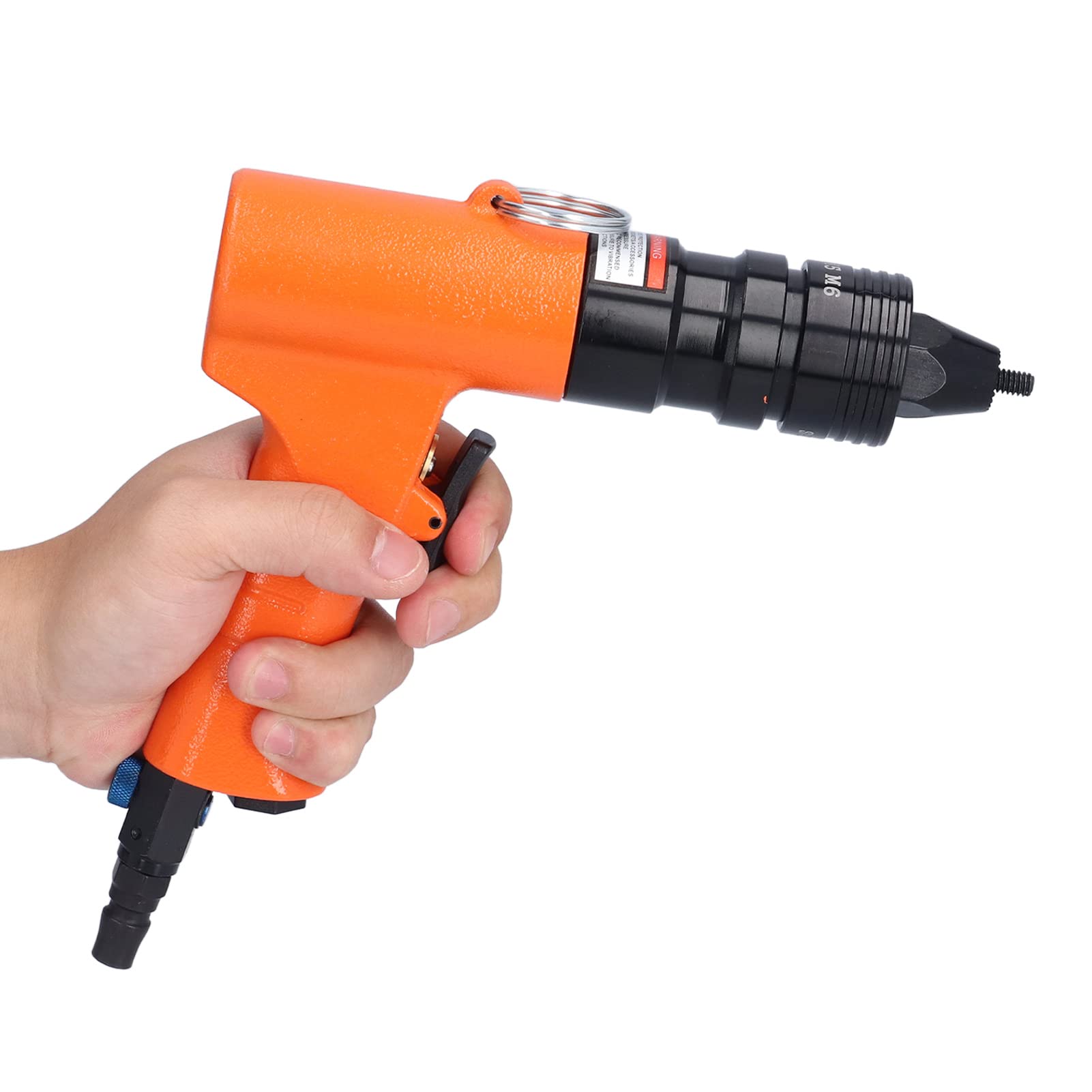 Pistola pneumatica per dadi per rivetti KV-802BF con 3 mandrini da 16 pollici 1 4 pollici
