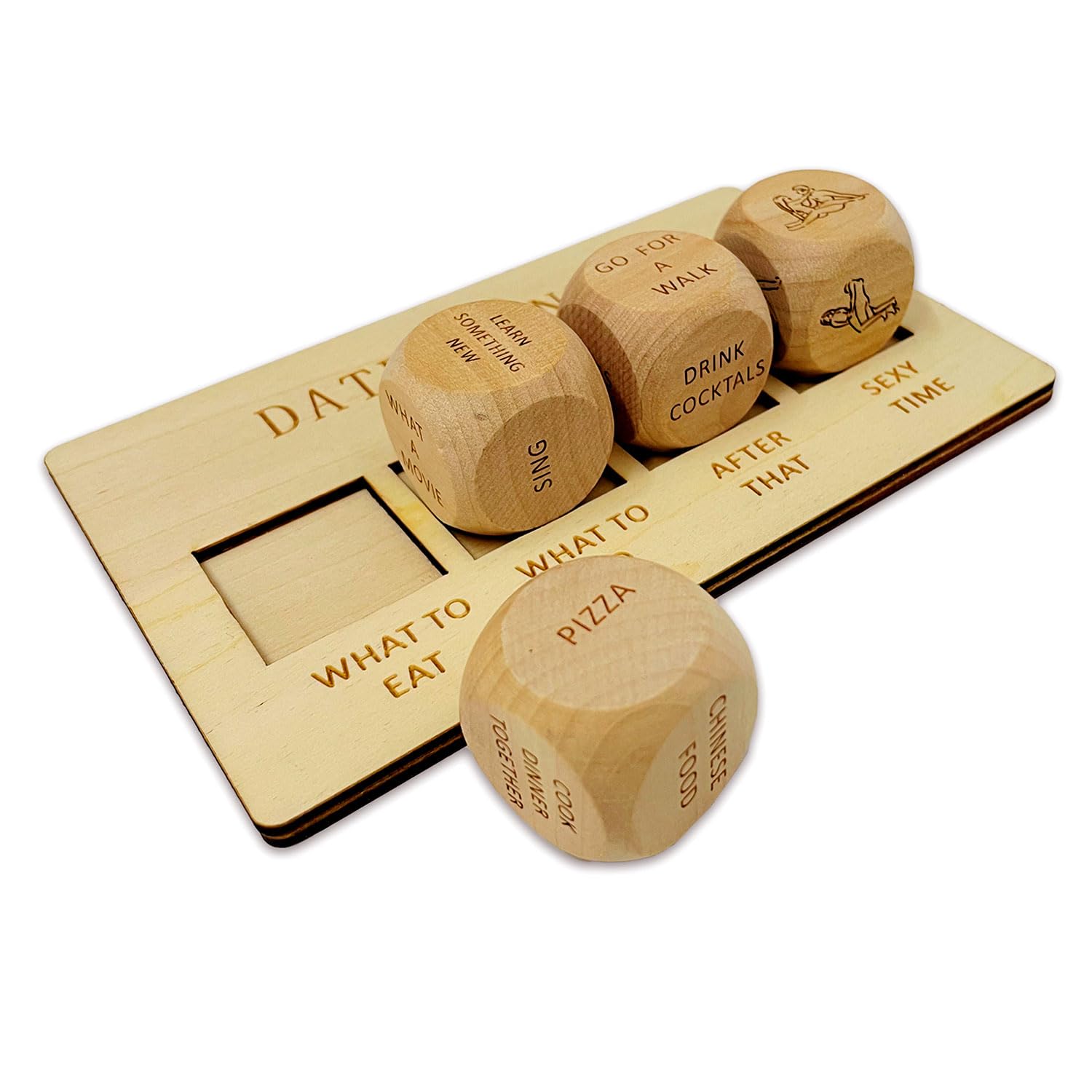 exciting Lives Date Night Dice Set, Love Dice, for Couple Anniversary, Valentines Day, Gift for Him Her, Husband, Wife - Image 3
