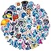 Miotlsy 100 Pezzi Stitch Pacchetto di Adesivi per Laptop, Adesivo di Stitch Adesivi Cool Unici Adesivo per Bottiglie d'Acqua, Valigie, Laptop, Telefoni, Bambini di Skateboard